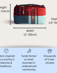 Vietnam Crossbody Tote