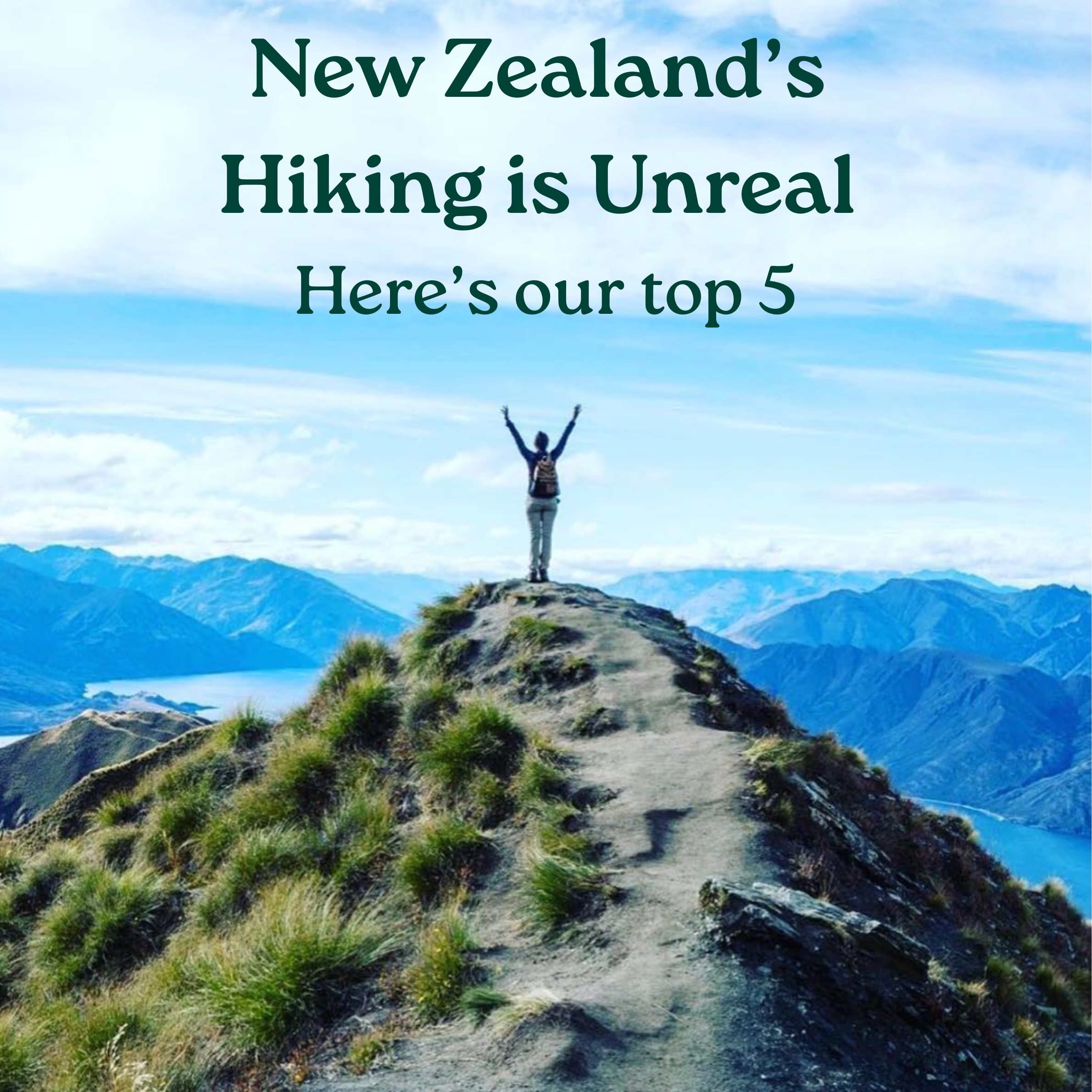 New Zealand's Hiking is Unreal 🇳🇿