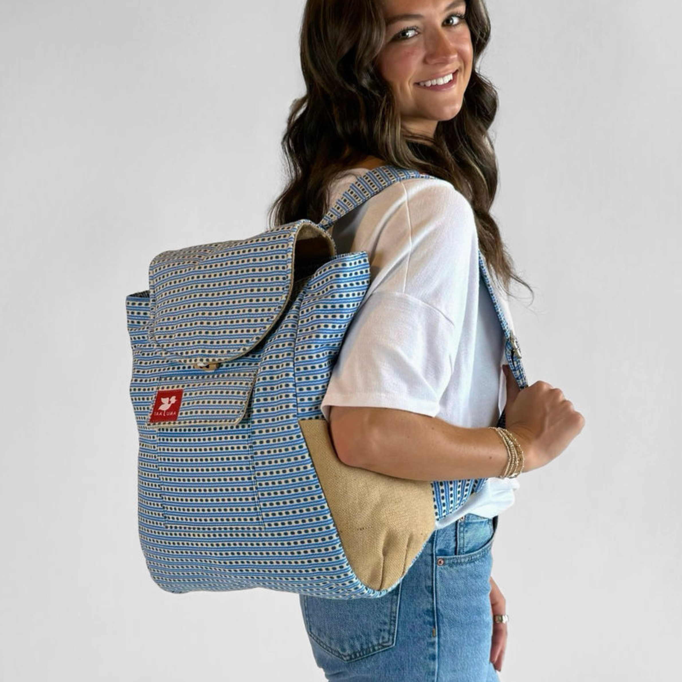 Myanmar Backpack Tote