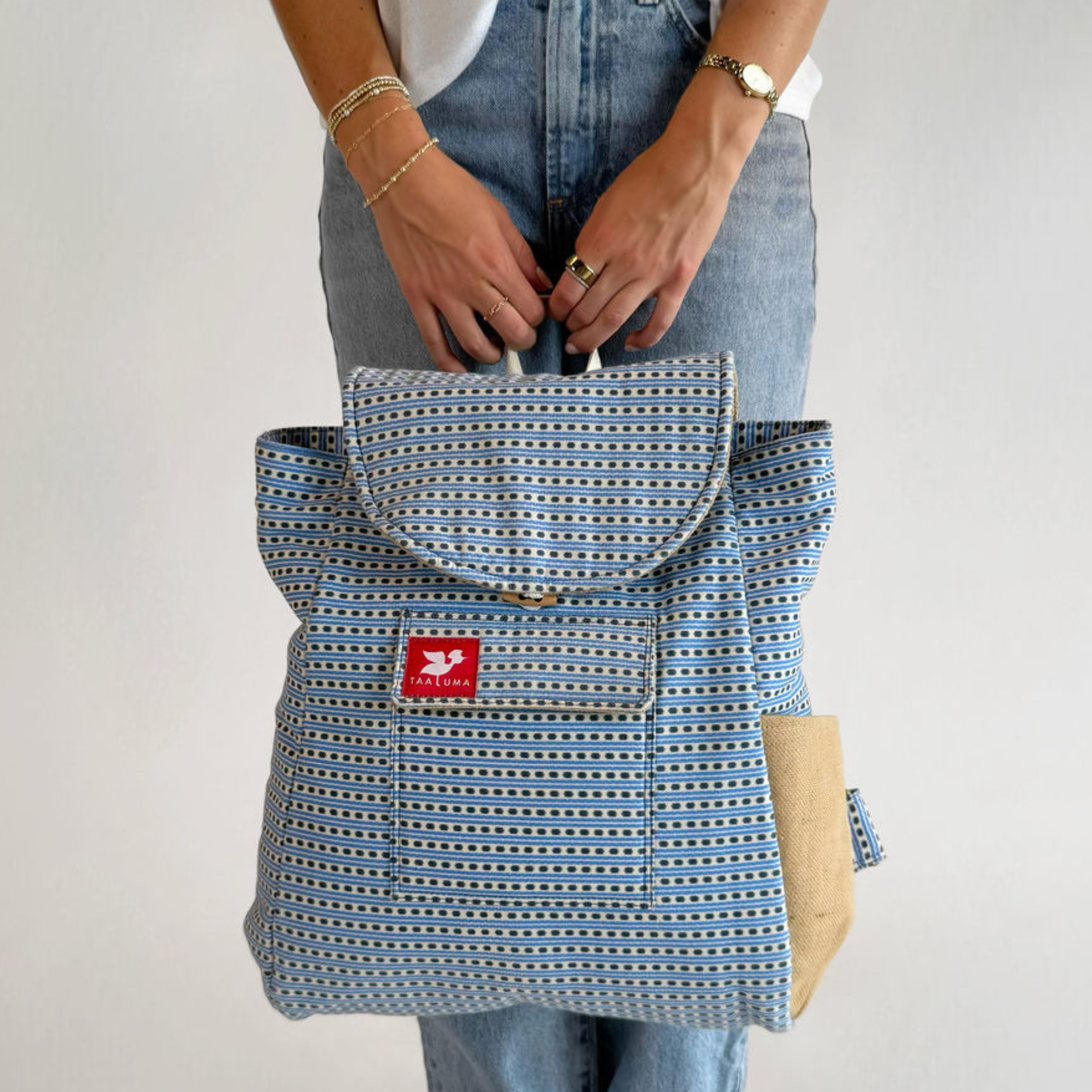 Myanmar Backpack Tote
