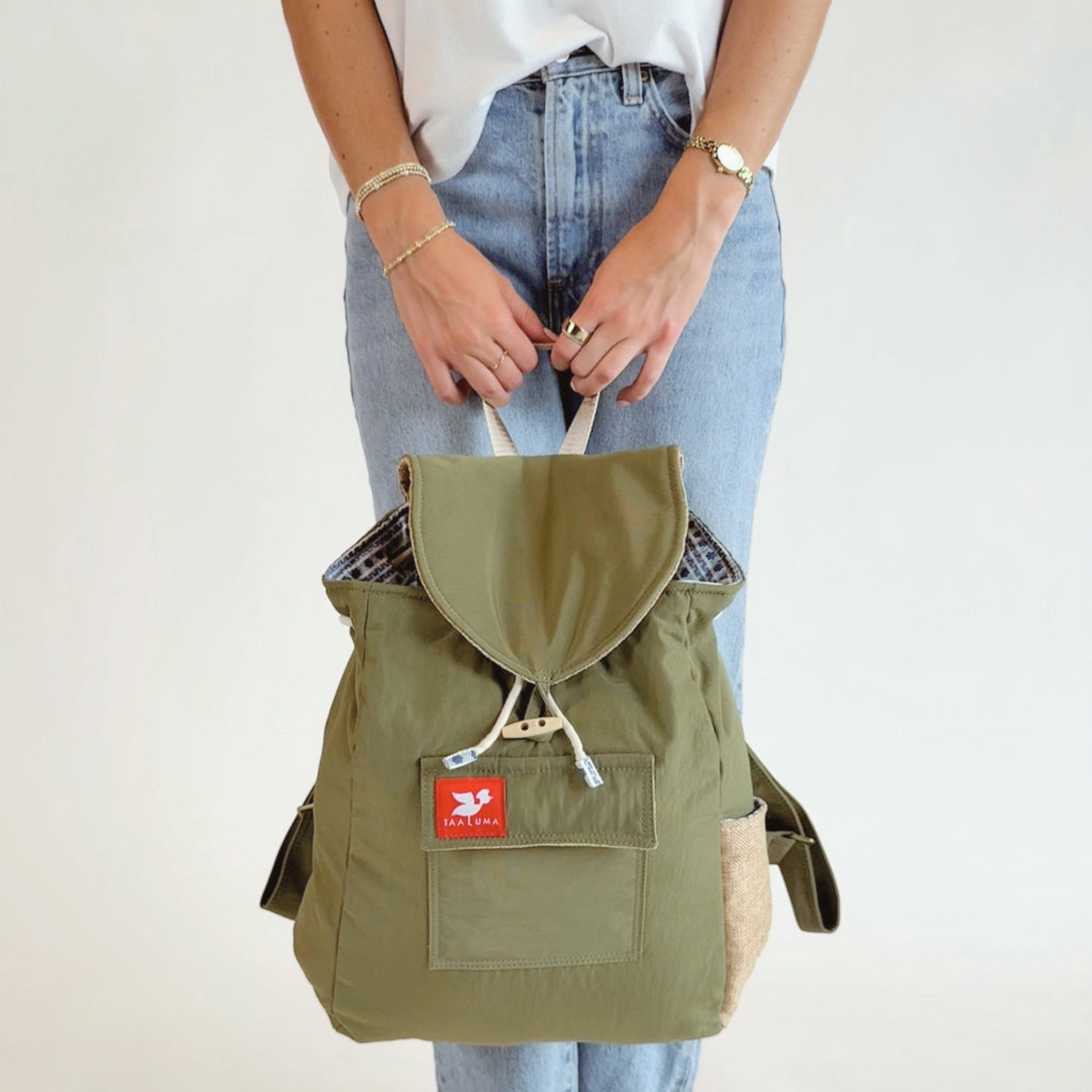 Myanmar Backpack Tote