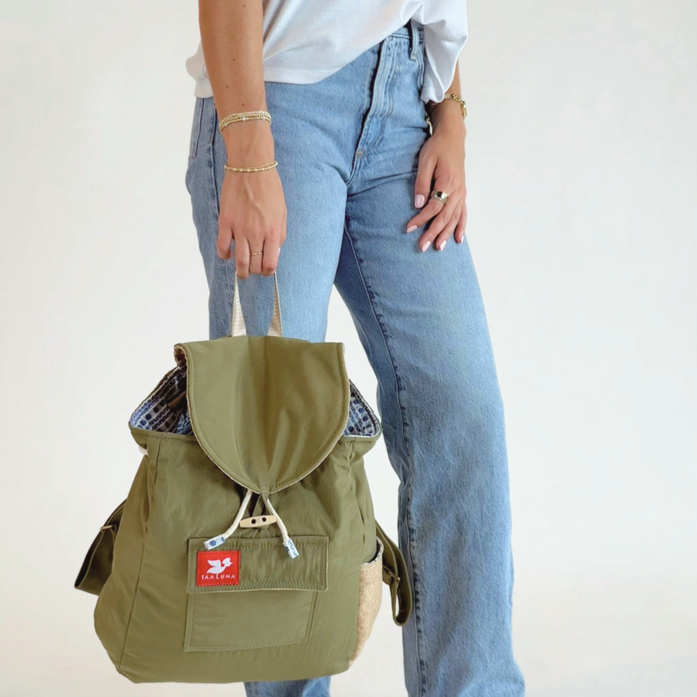 Myanmar Backpack Tote