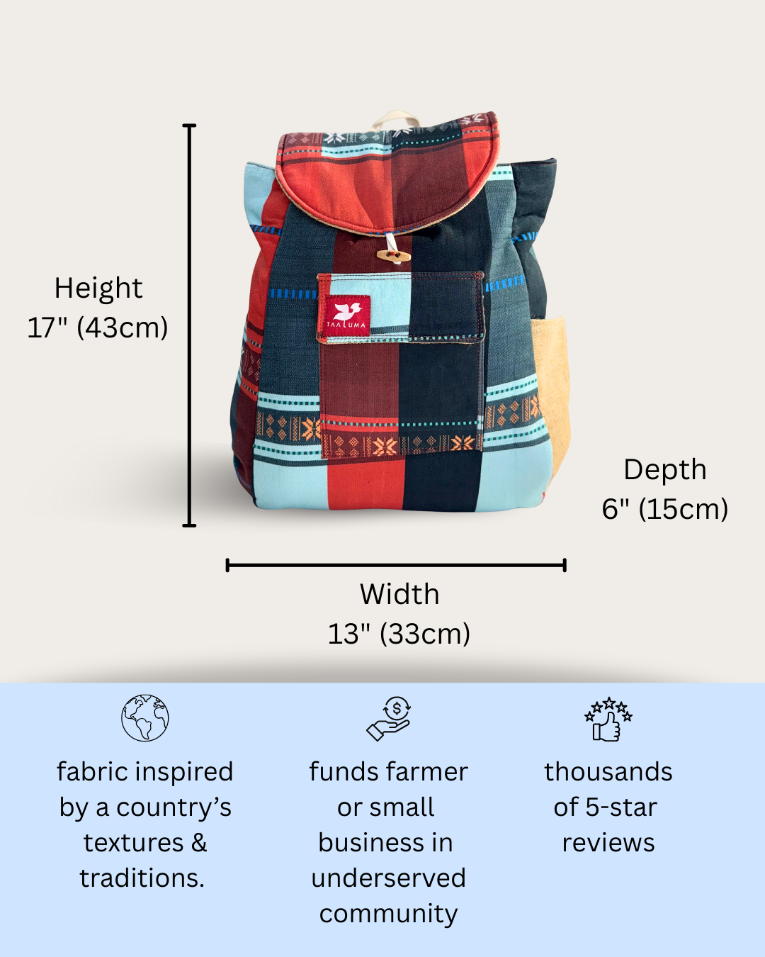 Vietnam Backpack Tote