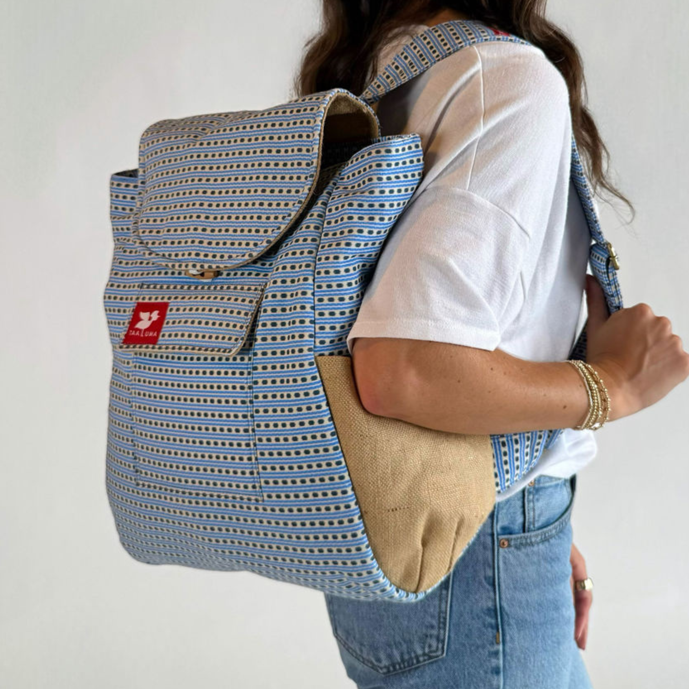 Myanmar Backpack Tote